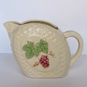 Vintage Majolica Creamer Pitcher